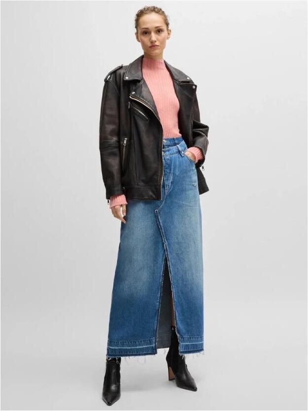 Boss Orange A-lijn Rok in Trendy Stijl Blue Dames - Foto 7