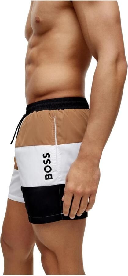 Boss Zwembroek met colour-blocking-design model 'Court'