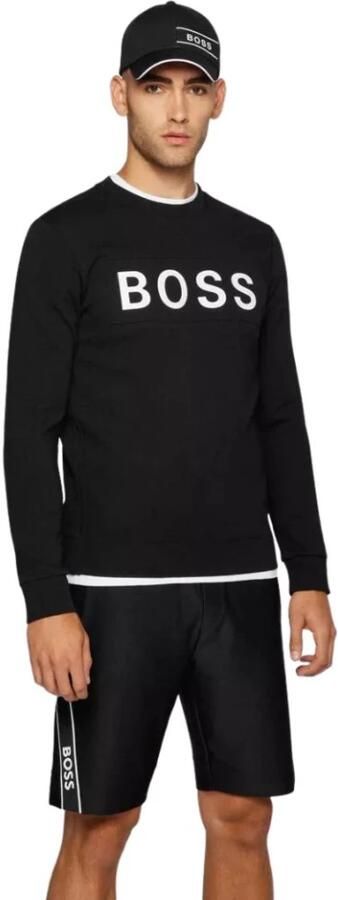 BOSS Athleisure sweater Salbo met logo black - Foto 2