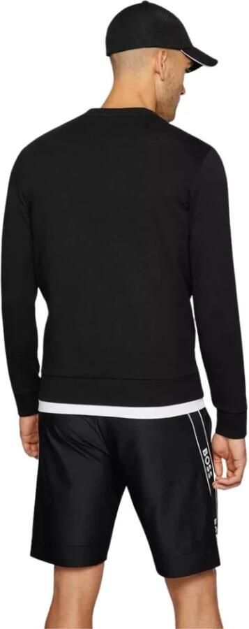 BOSS Athleisure sweater Salbo met logo black