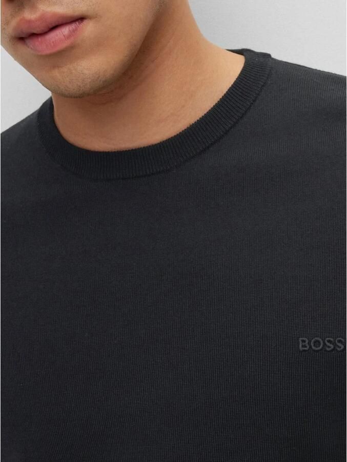 Boss Regular fit gebreide pullover van pure scheerwol model 'BOTTO' - Foto 2