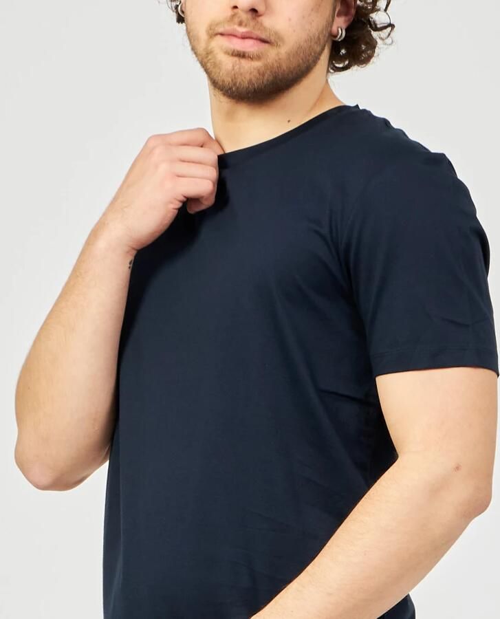 BOSS BLACK Heren Polo's & T-shirts Tessler 150 Donkerblauw - Foto 7