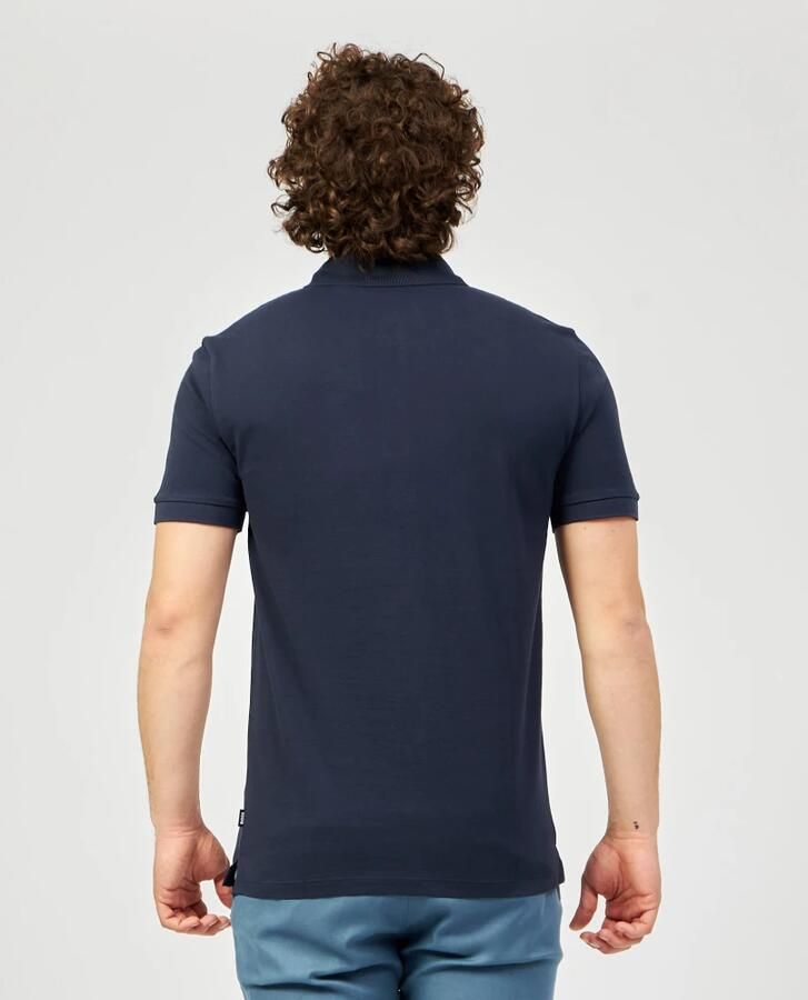 Hugo Boss Donkerblauwe Polo Met Korte Mouwen Blue Heren - Foto 10