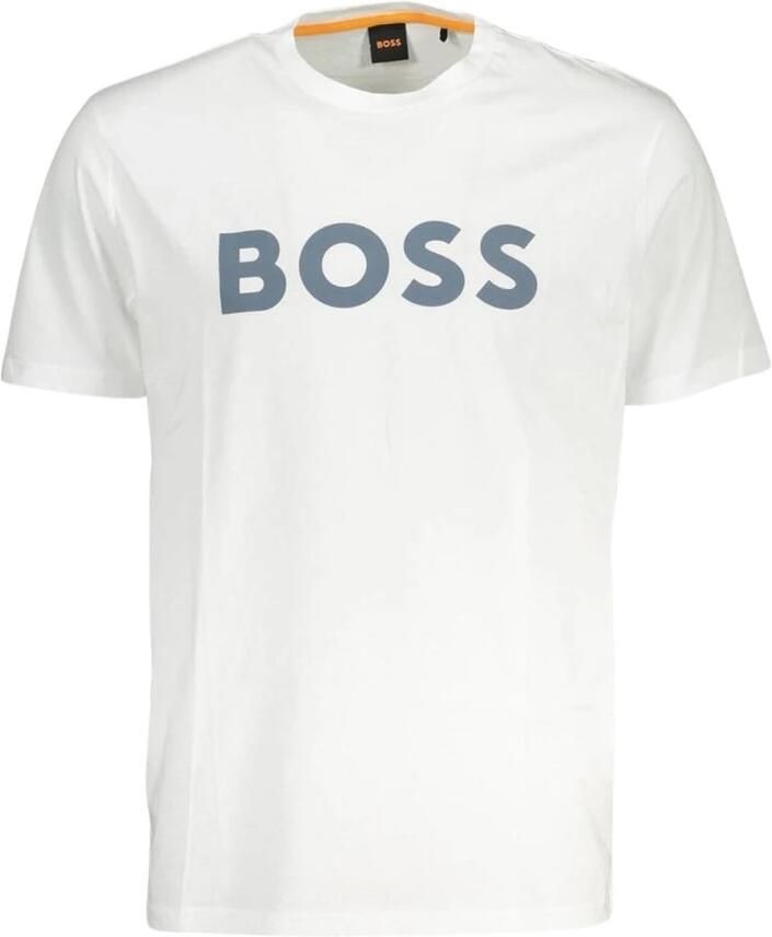 Boss Jersey Thinking 1 Heren T-shirt White Heren