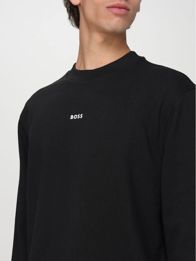 Boss Orange Sweatshirt WeSmallcrew met logo op borsthoogte - Foto 3