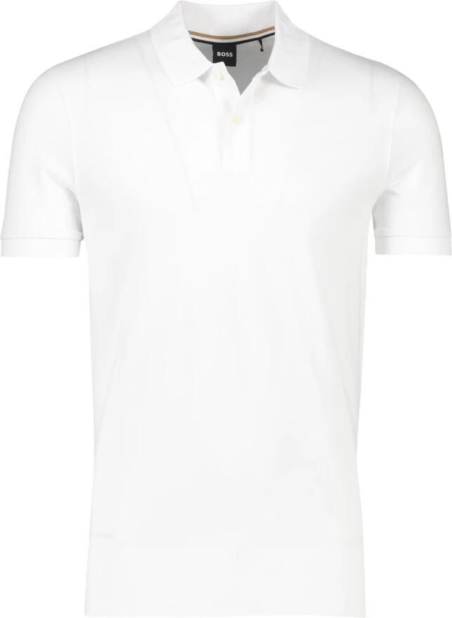 Hugo Boss Witte Pallas Pique Sportieve Poloshirt White Heren - Foto 11