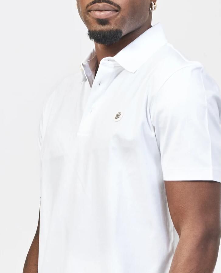 Boss Slim fit poloshirt met labelpatch model 'Parris' - Foto 3