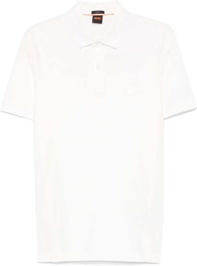 Hugo Boss Korte mouwen katoenen poloshirtcollectie White Heren - Foto 4