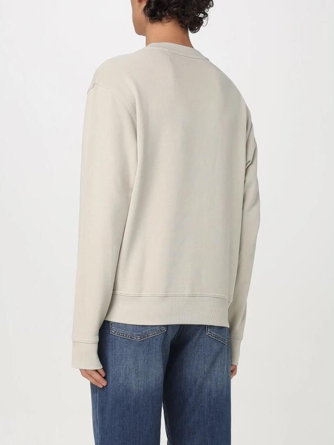 Hugo Boss Crewneck Sweatshirt French Terry Fleece Logo Beige Heren - Foto 6