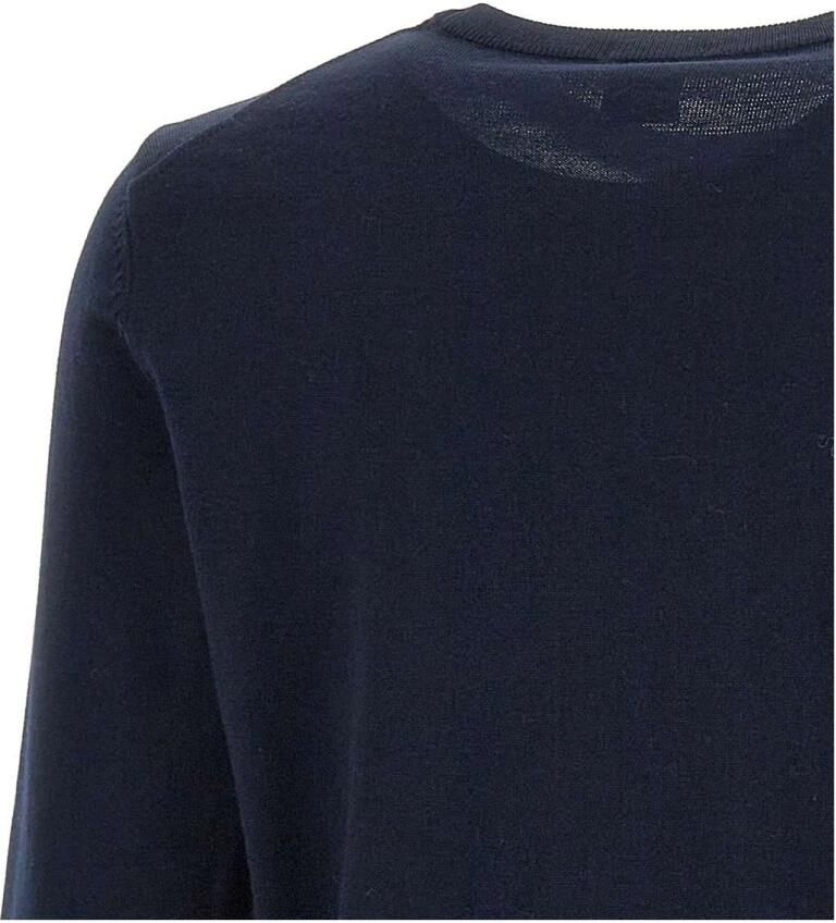 Hugo Boss Heren V-Hals Trui van Zuivere Wol in Blauw Blue Heren - Foto 6