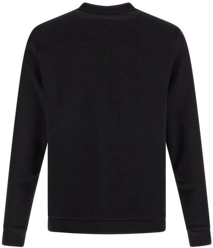 Hugo Boss Warm gebreid wollen kledingstuk norHeren pasvorm Black Heren