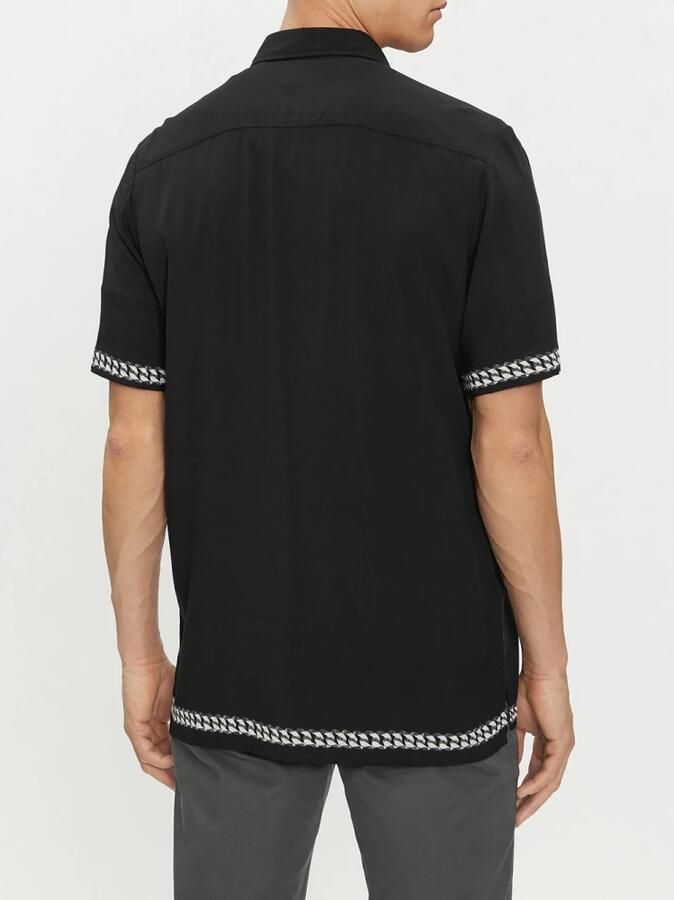 HUGO Straight fit vrijetijdsoverhemd van viscose model 'Ebor' - Foto 2