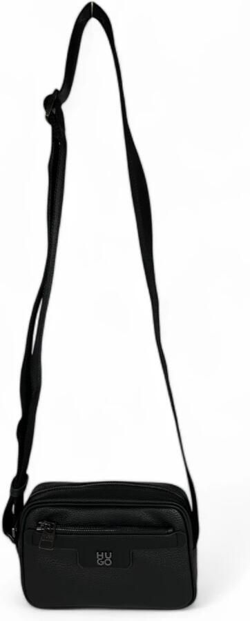 Hugo Boss Zwarte Crossbody Reporter Tas voor Heren Black Heren - Foto 4