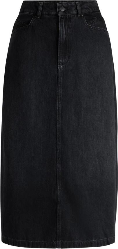 Boss Orange Jeans rok DNM MIDI SKIRT 1.0 Premium Damesmode
