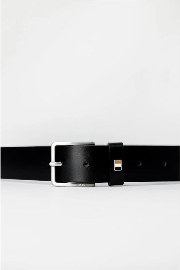 Boss Leren riem Ther-Flag-E_Sz35 met stijlvolle merkdetaillering - Foto 7