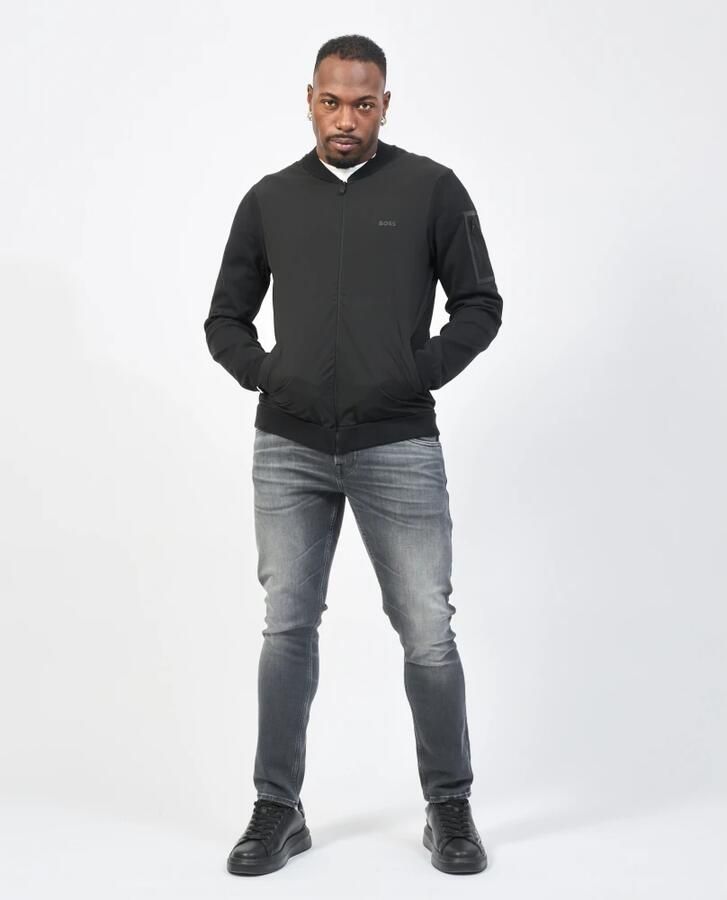 BOSS GREEN Blousejasje K Ever-X HY met mouwzakje - Foto 3