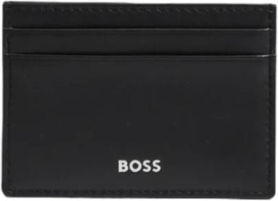 Boss Zwarte Faux Leren Portemonnee Eenvoudig Ontwerp Black Heren - Foto 2