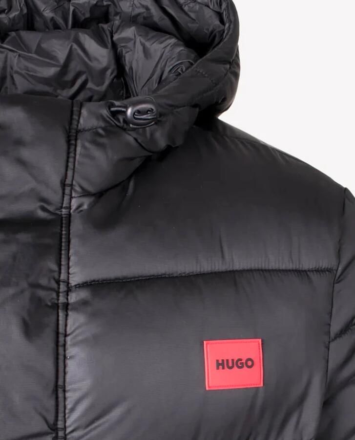 Hugo Boss Stijlvolle Gewatteerde Jas voor Heren Black Heren - Foto 2
