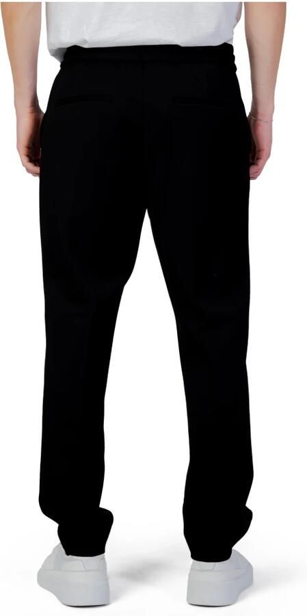 Hugo Boss Zwarte Vetersluiting Broek Heren Herfst Winter Black Heren - Foto 2