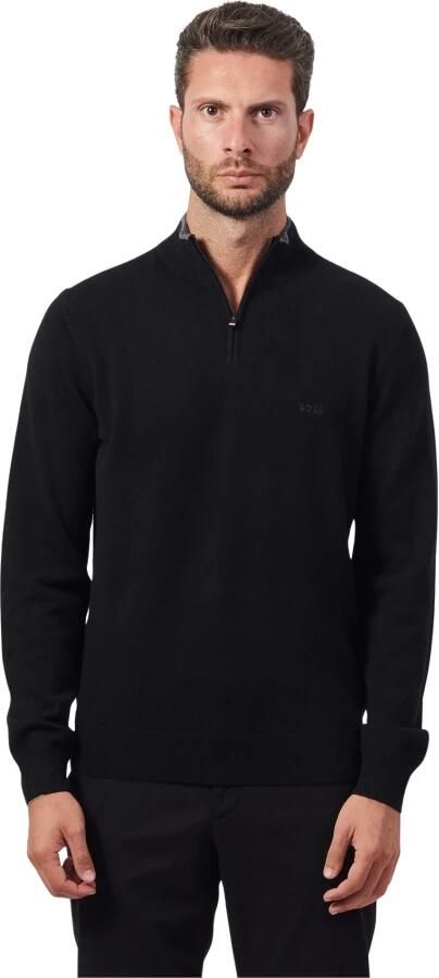 Boss Gebreide pullover met opstaande kraag model 'Emarlo' - Foto 5