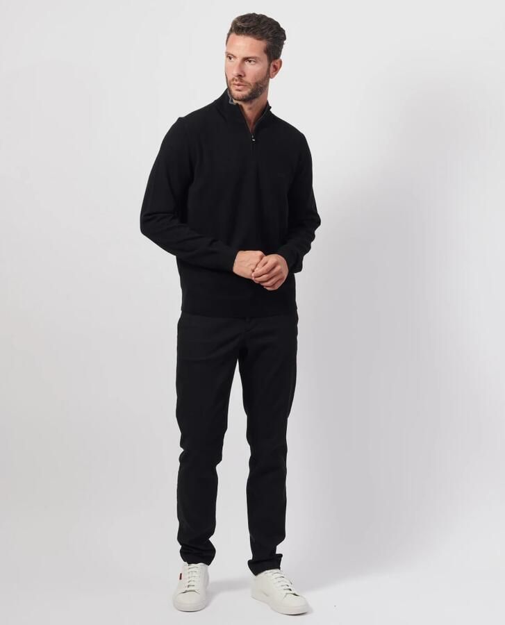 Boss Gebreide pullover met opstaande kraag model 'Emarlo' - Foto 3