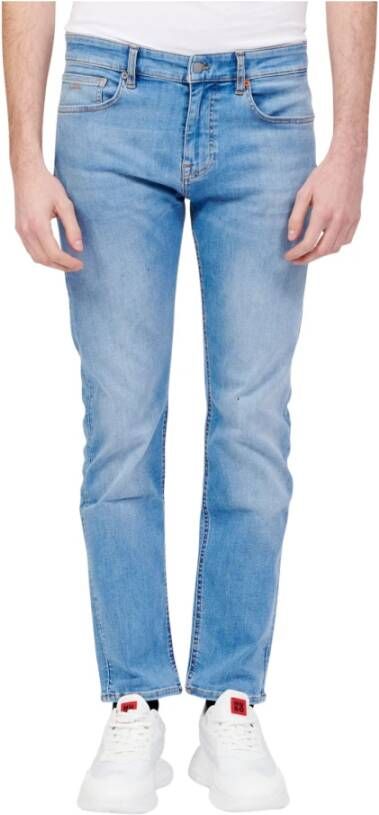 Hugo Boss Jeans Blauw Heren