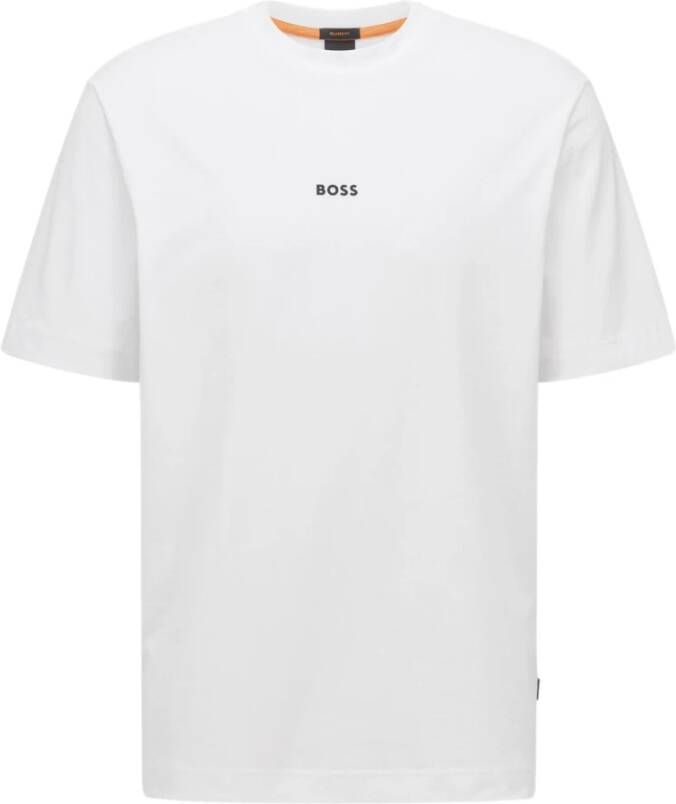 Hugo Boss Menamps T-shirt Wit Heren