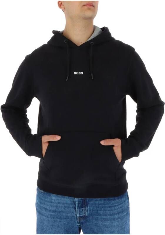 Hugo Boss Mens Sweatshirt Zwart Heren