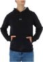 Hugo Boss Heren Zwart Print Sweatshirt Black Heren - Thumbnail 1
