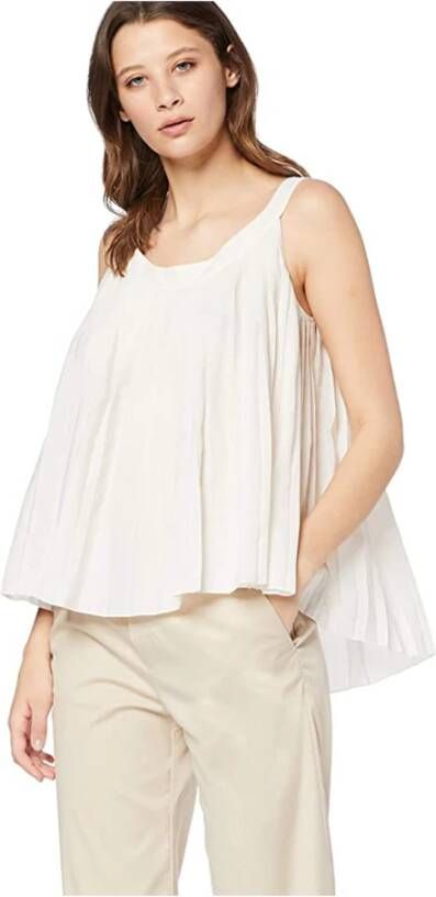 Hugo Boss Mouwloos topje Beige Dames
