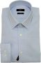 Hugo Boss Normaal Overhemd Blauw Heren - Thumbnail 1