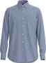 Hugo Boss Normaal Overhemd Blauw Heren - Thumbnail 1