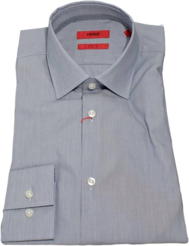 Hugo Boss Normaal shirt Grijs Heren