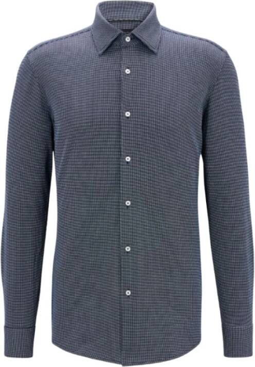 Hugo Boss Normaal shirt Grijs Heren