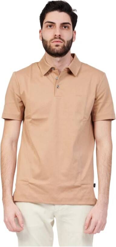 Hugo Boss Polo Shirt Beige Heren