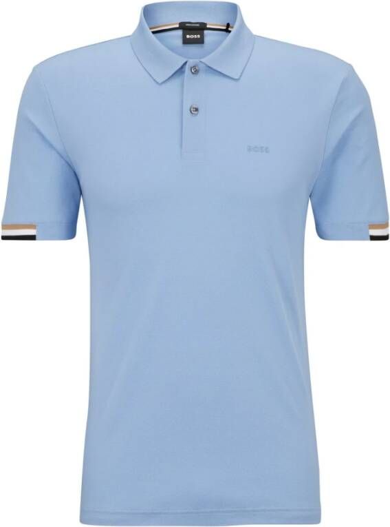 Hugo Boss Polo Shirt Blauw Heren