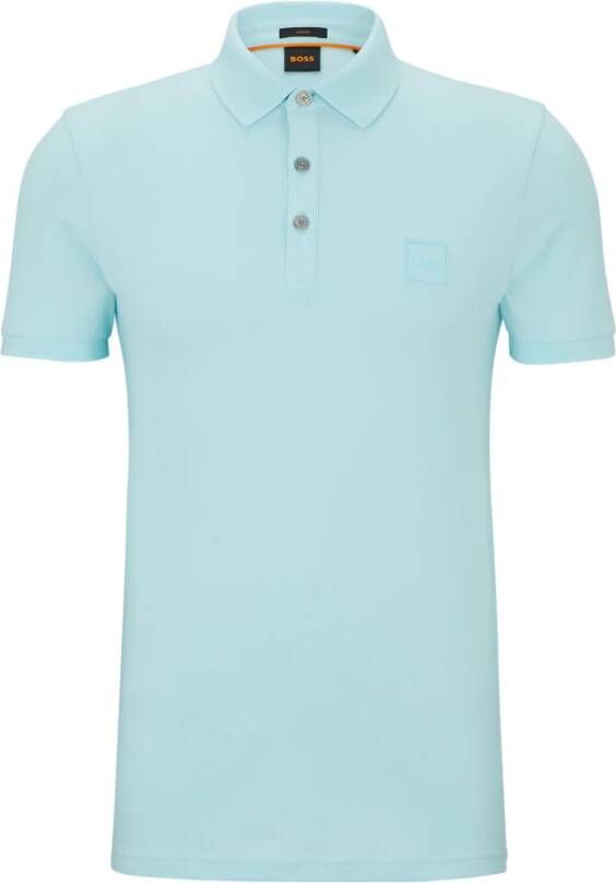 Hugo Boss Polo Shirt Blauw Heren