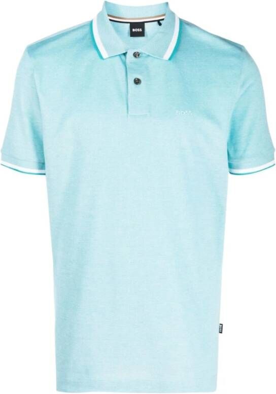 Hugo Boss Polo Shirt Blauw Heren
