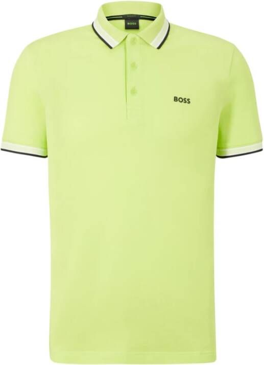 Hugo Boss Polo Shirt Groen Heren