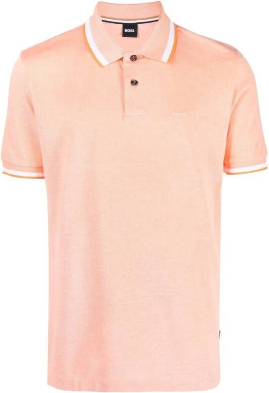 Hugo Boss Polo Shirt Oranje Heren