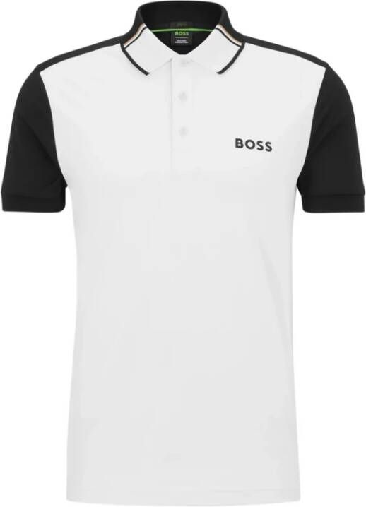 Hugo Boss Polo Shirt Wit Heren