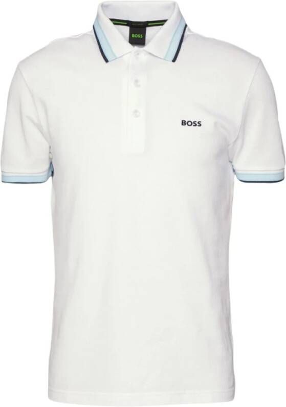 Hugo Boss Polo Shirt Wit Heren