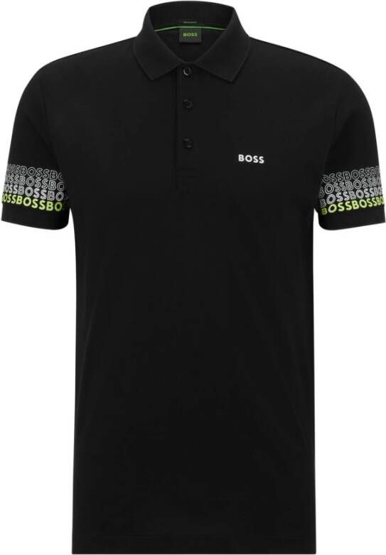 Hugo Boss Polo Shirt Zwart Heren