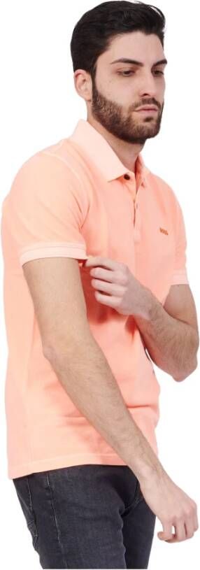 Hugo Boss Polo Shirts Oranje Heren