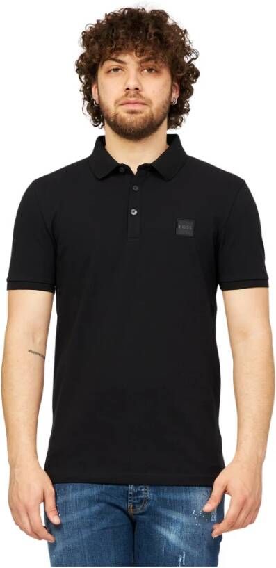 Hugo Boss Polo Shirts Zwart Heren