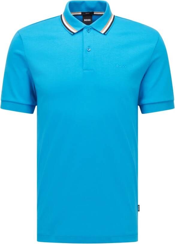 Hugo Boss Poloshirt Blauw Heren
