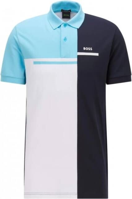 Hugo Boss Poloshirt Blauw Heren