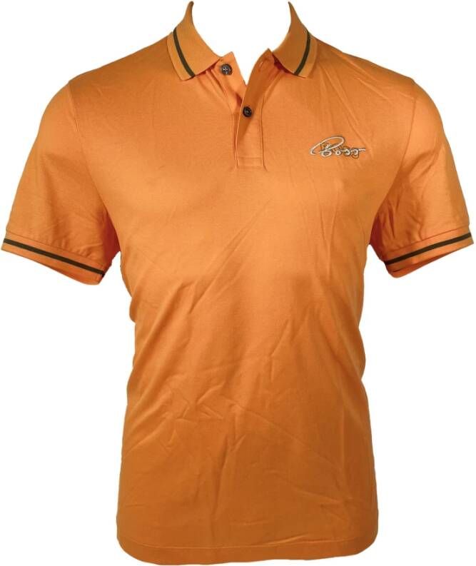 Hugo Boss Poloshirt Oranje Heren