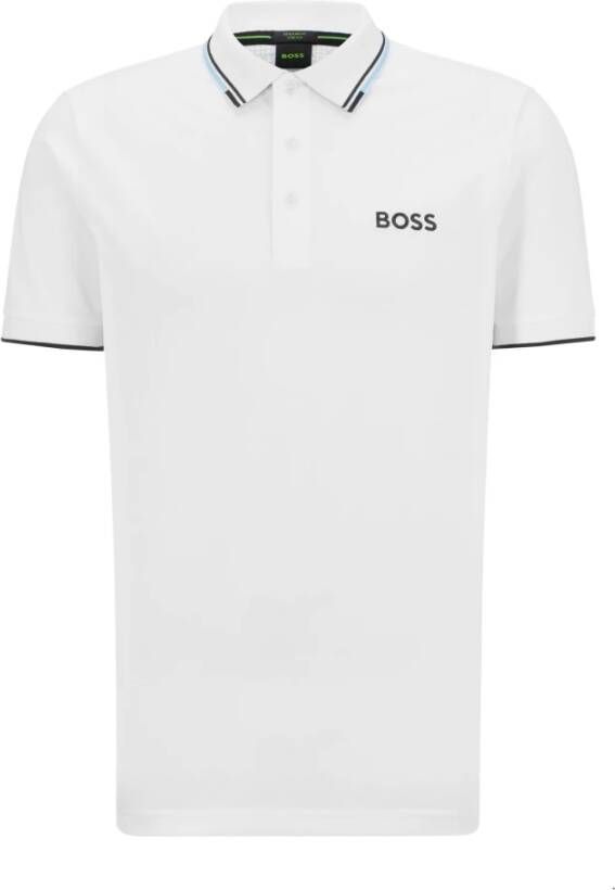 Hugo Boss Poloshirt Wit Heren