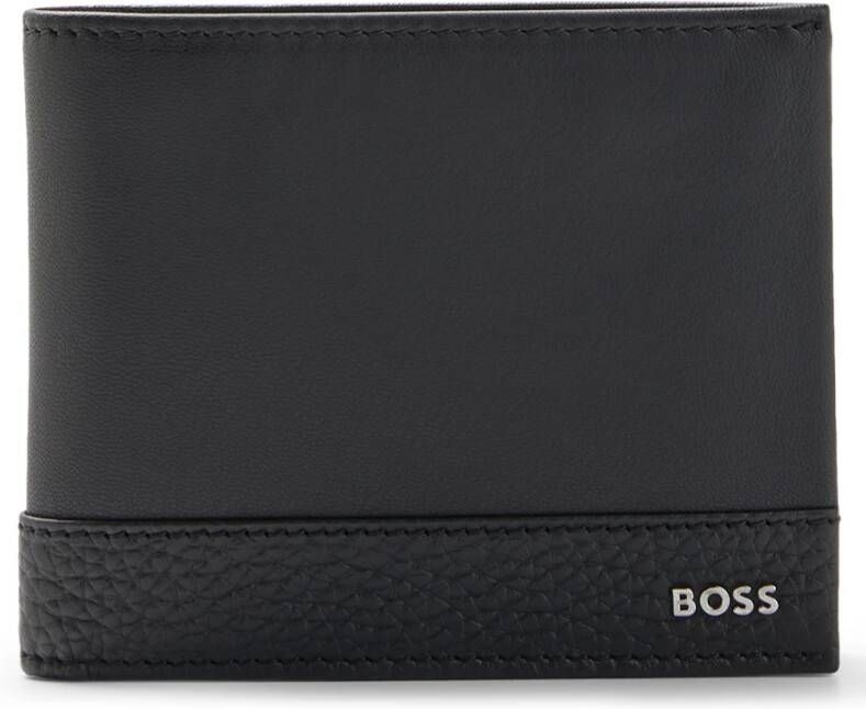 Boss Portemonnee met labeldetail model 'Gavin'